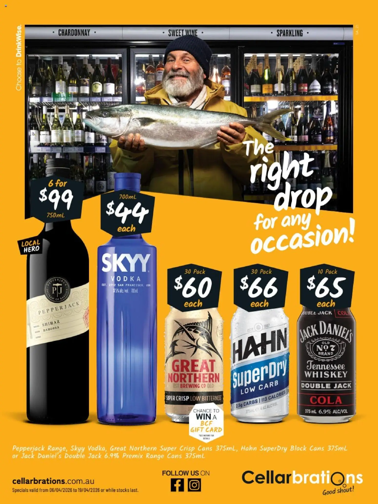 Preview of catalogue Cellarbrations catalogue SA from shop Cellarbrations valid 06/04/2026