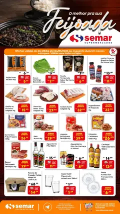 Pré-Visualização do folheto "Semar Supermercado ofertas Feijoada " da loja Semar Supermercado válido a partir de 28/04/2026