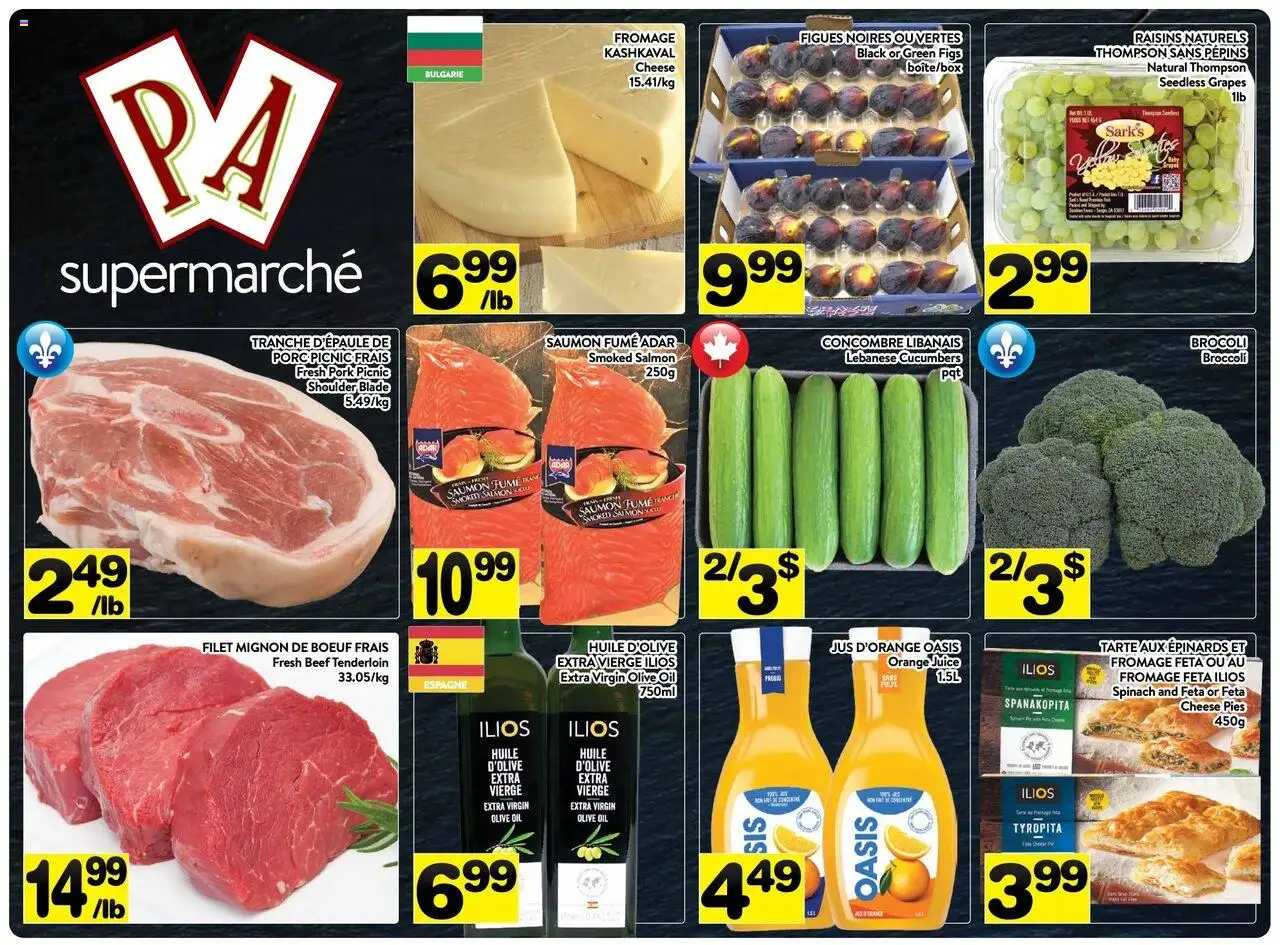 Pa Supermarché flyer valid from Aug 18, 2025 - page number 1