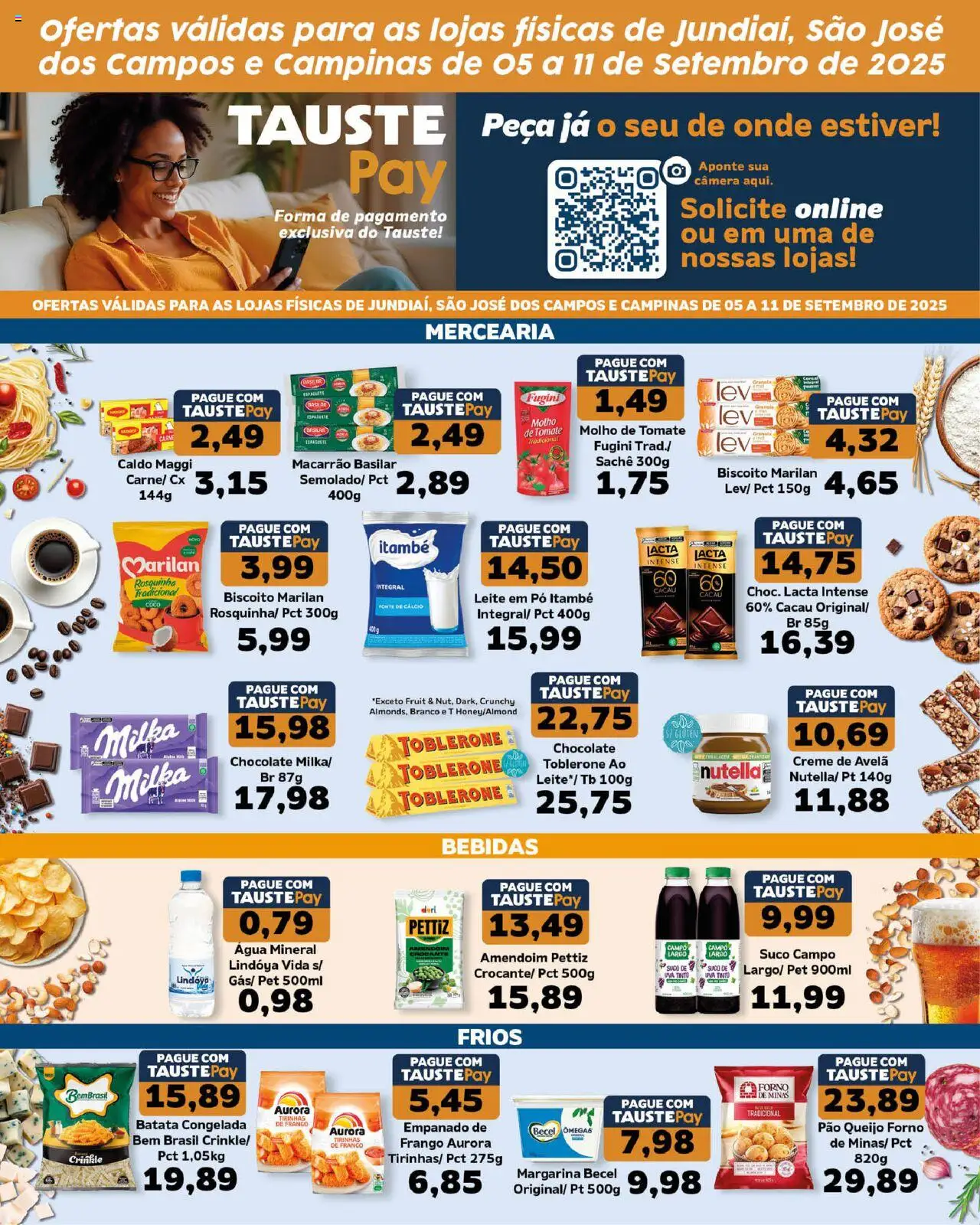Tauste folheto "Ofertas Semanal" válido a partir de 05/09/2025 - número de página 1