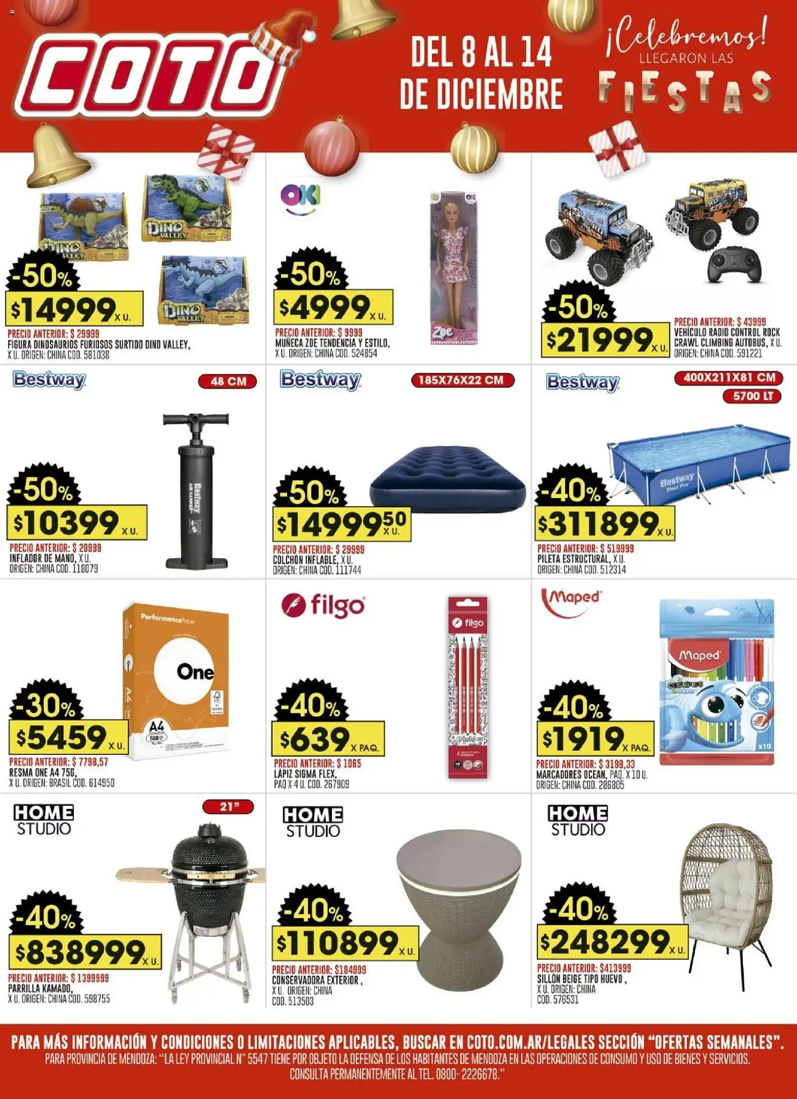 Vista previa del folleto de la tienda Coto válido desde el 08/12/2025 