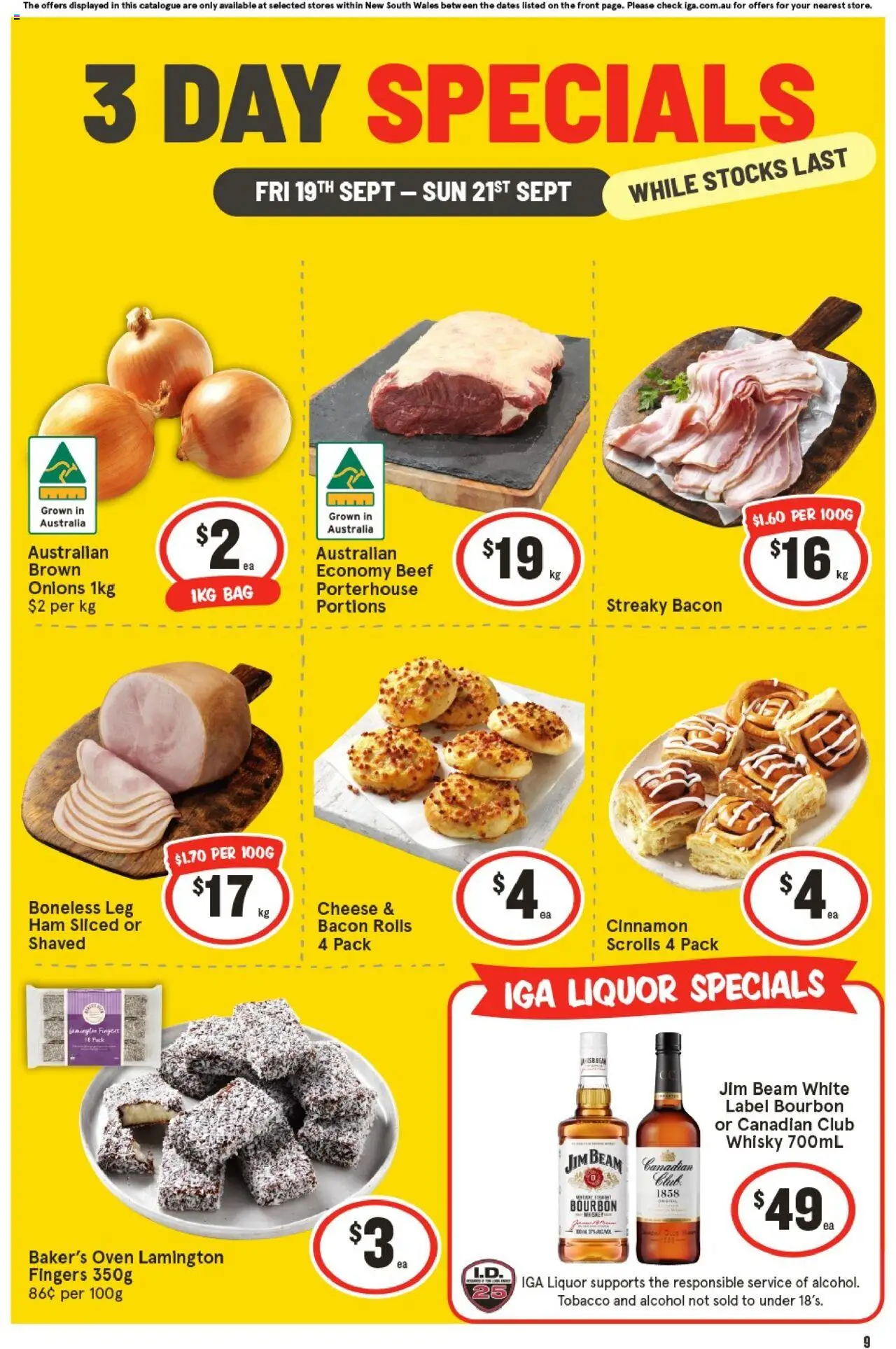 IGA catalogue valid from 19/09/2025 - page 1