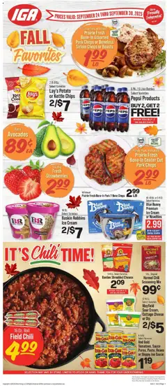 Ad Preview of IGA Weekly Ad from 09/24/2025