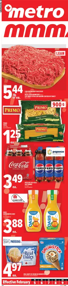 Preview of leaflet London from shop Metro is valid from Feb 05, 2026