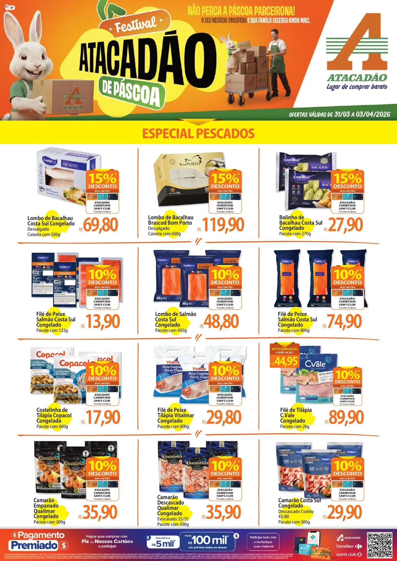 Pré-Visualização do folheto "Atacadão ofertas - SP" da loja Atacadão válido a partir de 31/03/2026