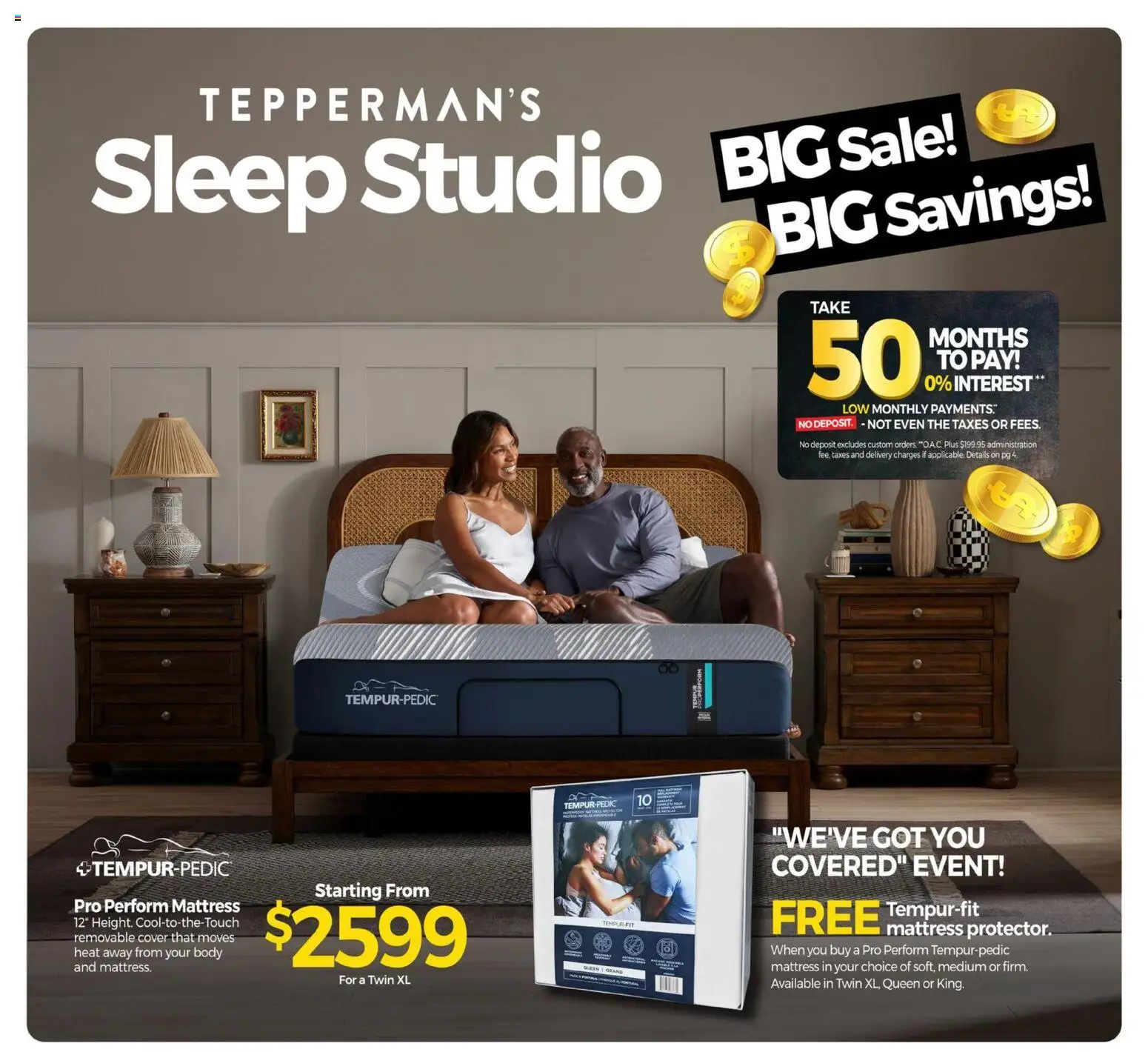 Preview of leaflet Sleep Studio from shop Tepperman's is valid from Feb 20, 2026
