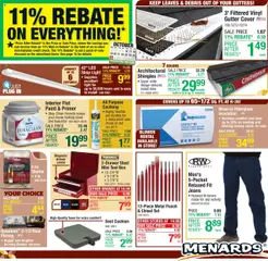 Ad Preview of Menards Weekly Ad from 10/15/2025