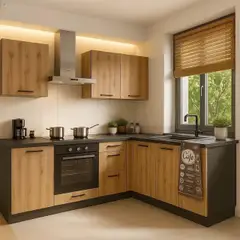Preview of leaflet Modern Brown Kitchen from shop Zipli is valid from Sep 18, 2025