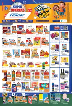 Pré-Visualização do folheto "Ofertas Voltas às Aulas" da loja Supermercados Condor válido a partir de 17/01/2026