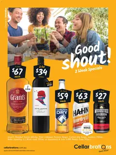 Preview of catalogue Catalogue Andamooka, Ceduna, Ardrossan from shop Cellarbrations valid 03/11/2025