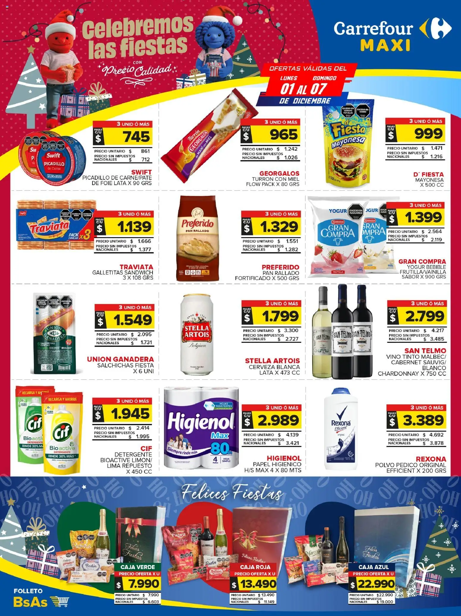 Vista previa del folleto de la tienda Carrefour Maxi válido desde el 01/12/2025 