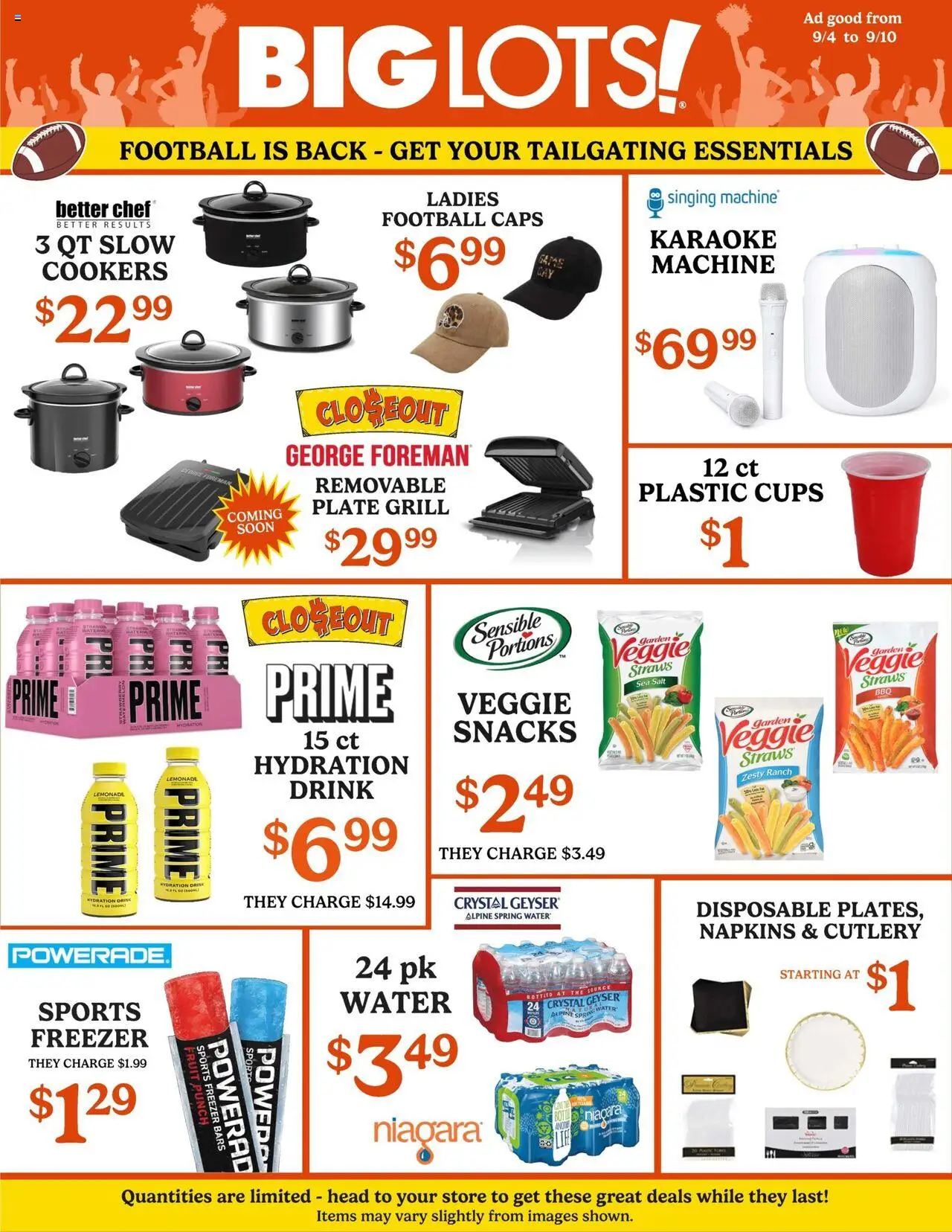 Big Lots Weekly Ad from 09/04/2025 - Flyer - Page number 1