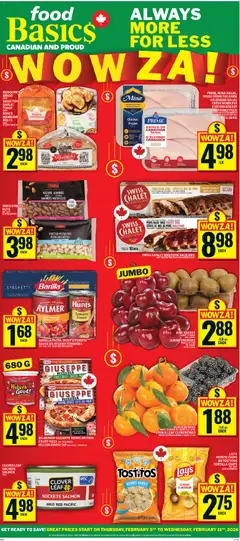 Preview of leaflet Weekly flyer / circulaire from shop Food Basics is valid from Feb 05, 2026