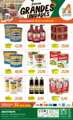 Pré-Visualização do folheto "Ofertas - PA" da loja Atacadão válido a partir de 09/02/2026