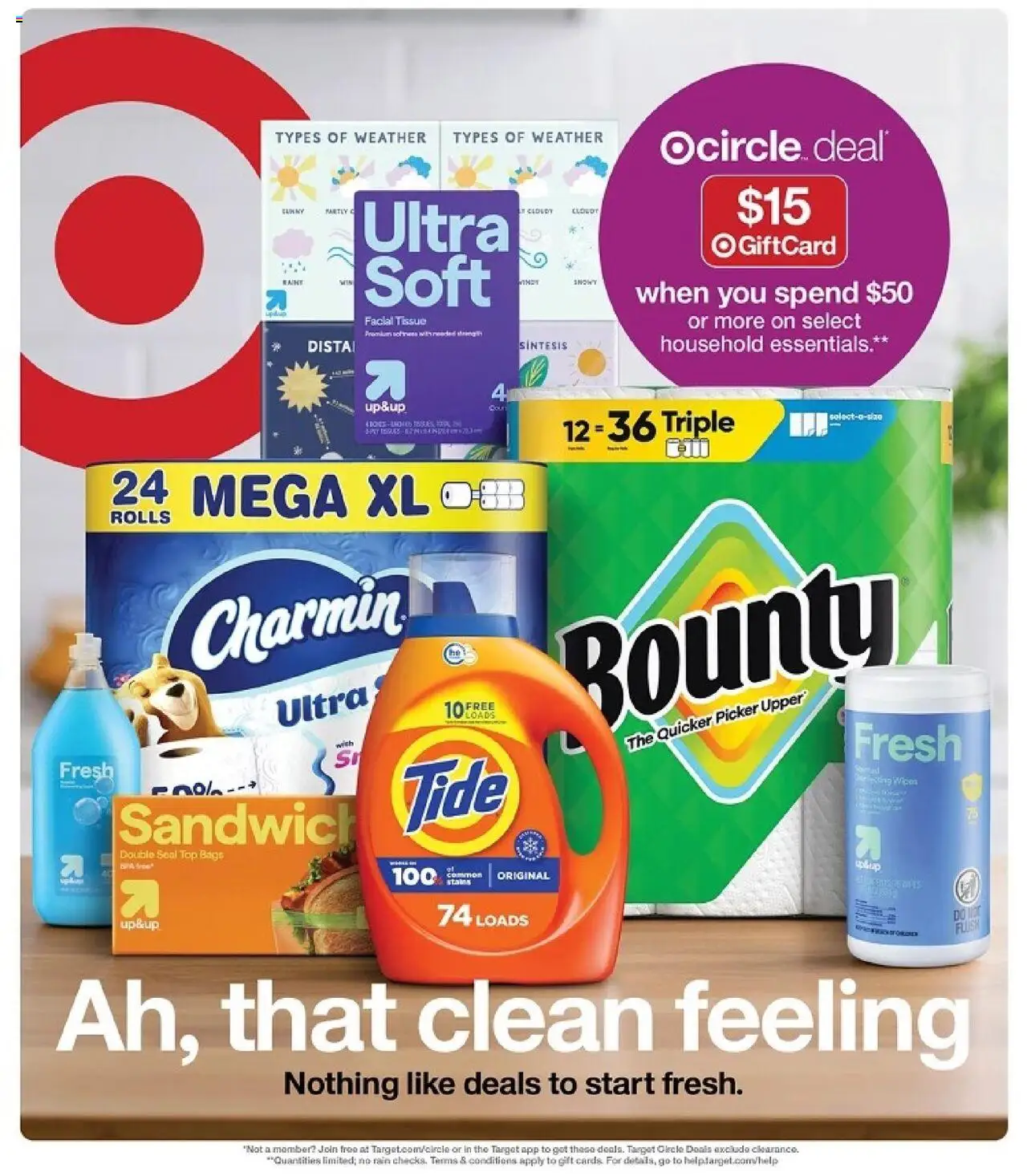Target Weekly Ad from 08/17/2025 - Flyer - Page number 1