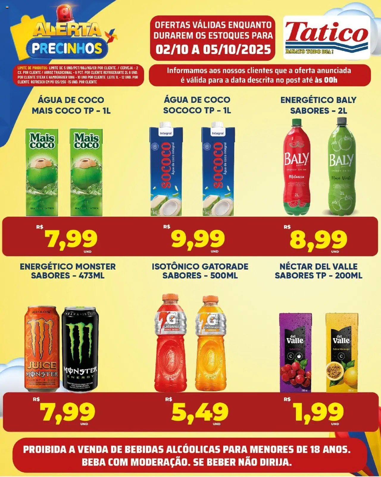 Tatico folheto "Ofertas Fim de Semana" válido a partir de 02/10/2025 - número de página 1