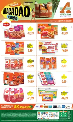 Pré-Visualização do folheto "Ofertas - RS" da loja Atacadão válido a partir de 28/01/2026