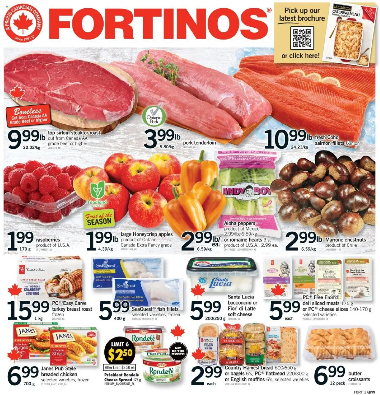 Fortinos flyer valid from Sep 18, 2025 - page number 1