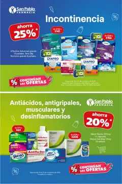Vista previa las ofertas de la tienda Farmacia San Pablo - Catálogo desde el 18/11/2025 | Página: 5