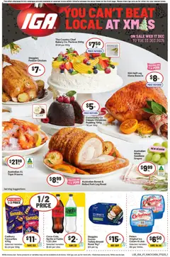 Preview of catalogue Catalogue from shop IGA valid 17/12/2025