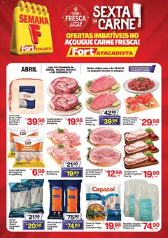 Pré-Visualização do folheto "Fort Atacadista ofertas Sexta da Carne" da loja Fort Atacadista válido a partir de 03/04/2026