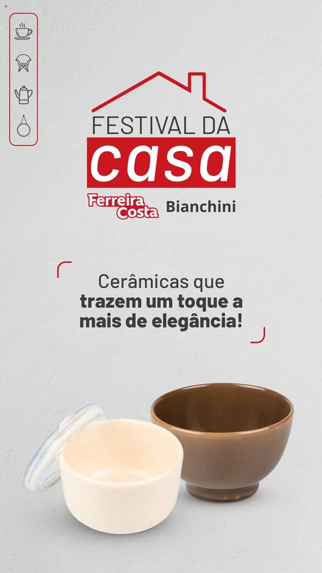 Ferreira Costa folheto "Ofertas Festival da Casa" válido a partir de 08/09/2025 - número de página 1