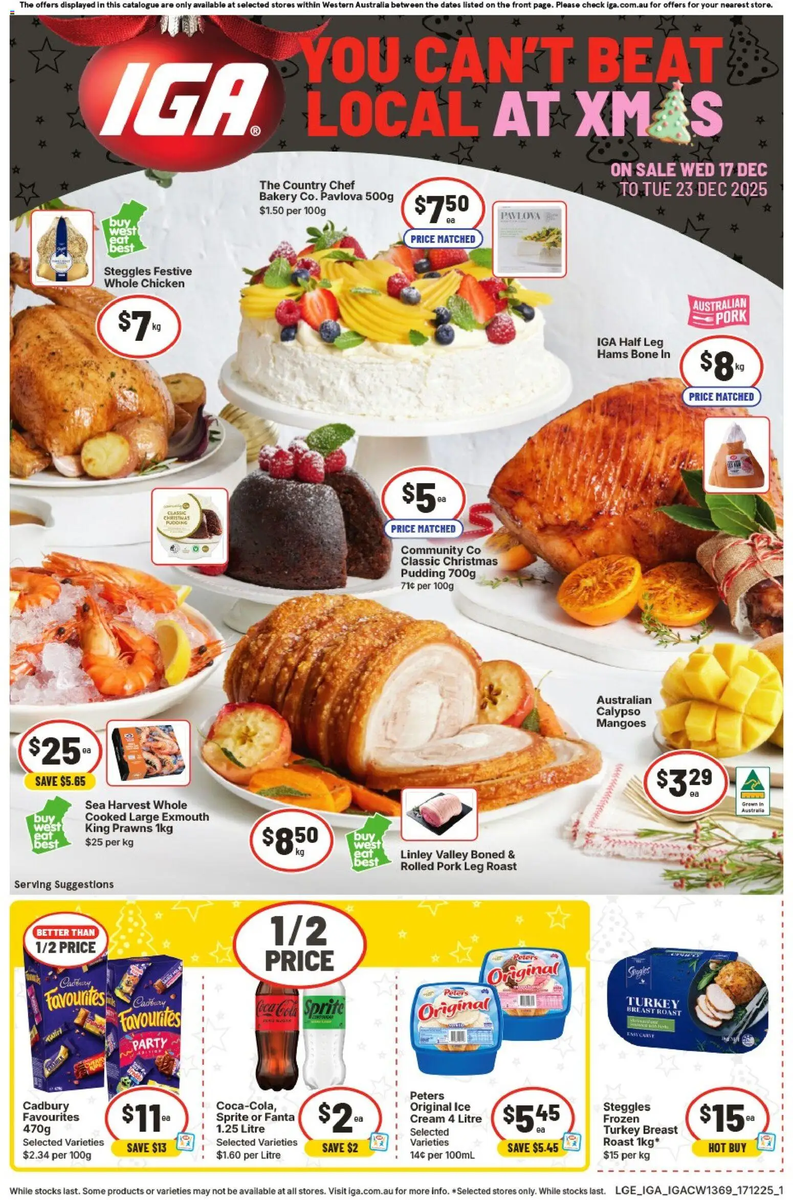 Preview of catalogue Catalogue WA from shop IGA valid 17/12/2025