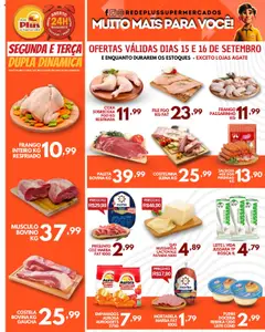 Pré-Visualização do folheto "Ofertas Semanal" da loja Rede Plus Supermercados válido a partir de 15/09/2025