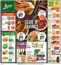 Ad Preview of Lowes Foods Weekly Ad from 10/22/2025