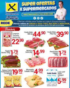Pré-Visualização do folheto "X Supermercados - Ofertas da semana" da loja X Supermercados válido a partir de 25/04/2026