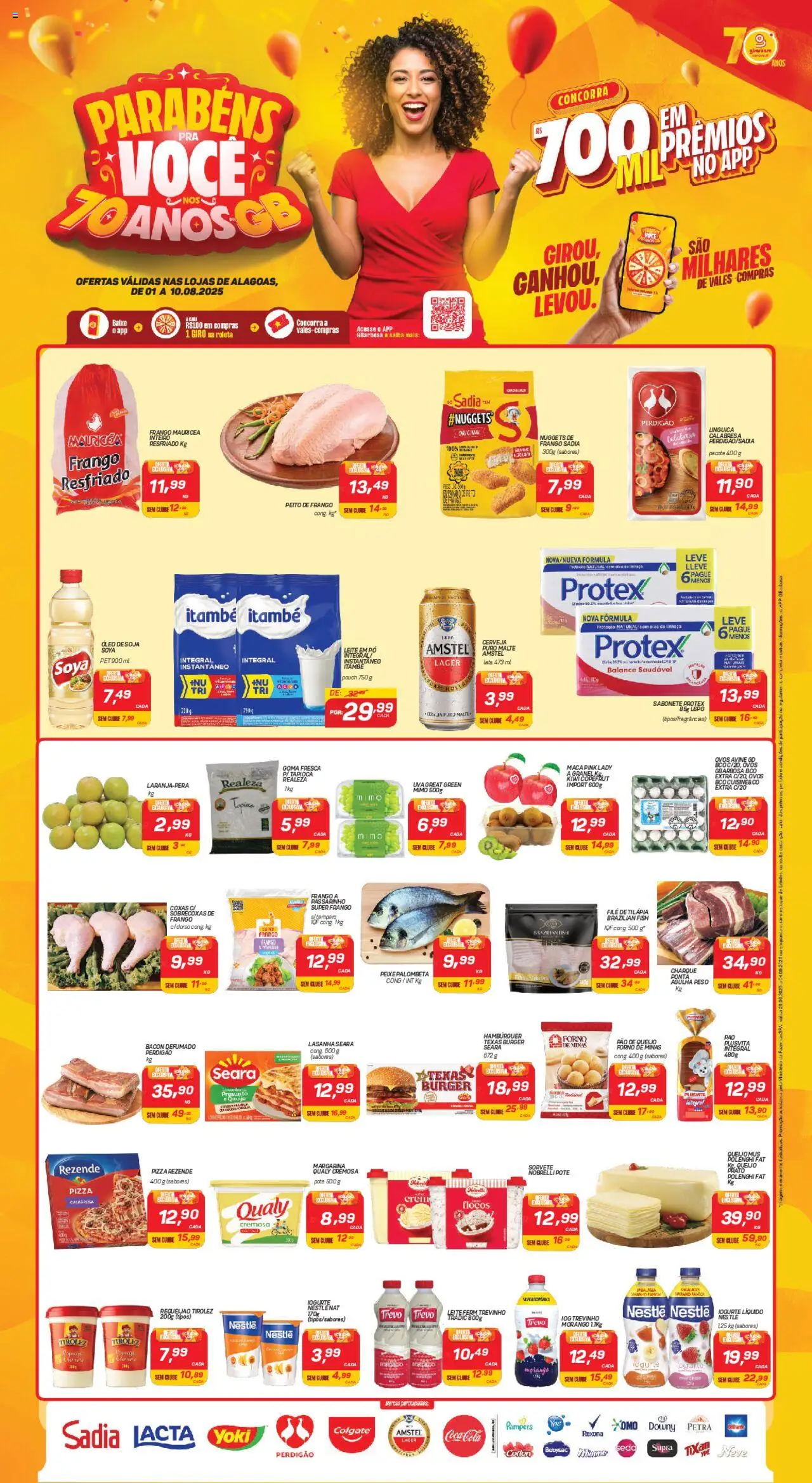 Gbarbosa folheto "Ofertas Aniversário" válido a partir de 01/08/2025 - número de página 1