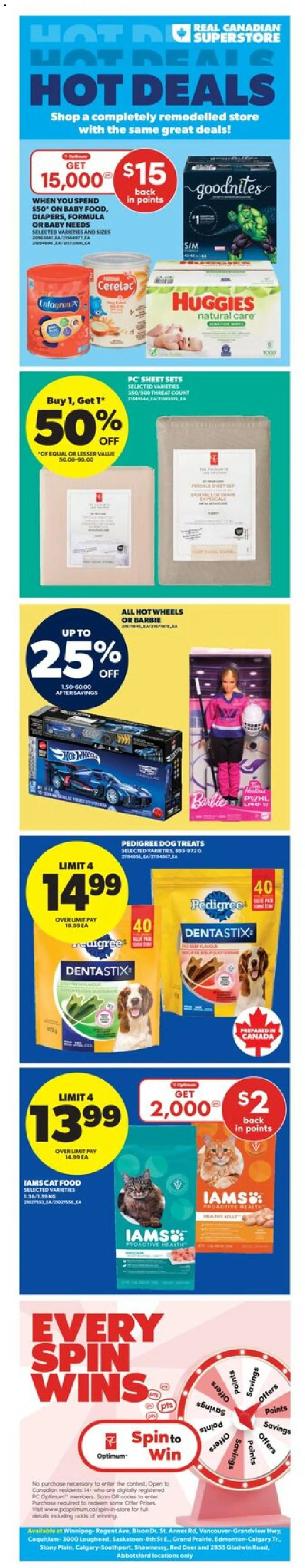 Preview of leaflet Real Canadian Superstore weekly flyer - MB from shop Real Canadian Superstore is valid from Mar 12, 2026