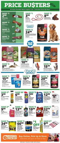 Ad Preview of Rural King Price Busters from 10/02/2025