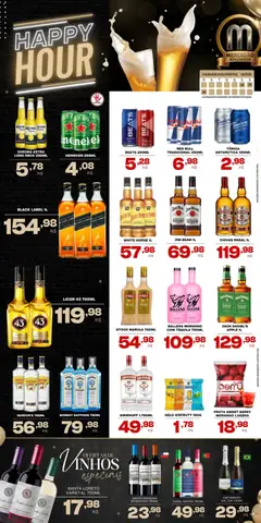 Pré-Visualização do folheto "Ofertas Happy Hour" da loja Mercadão Atacadista válido a partir de 24/10/2025