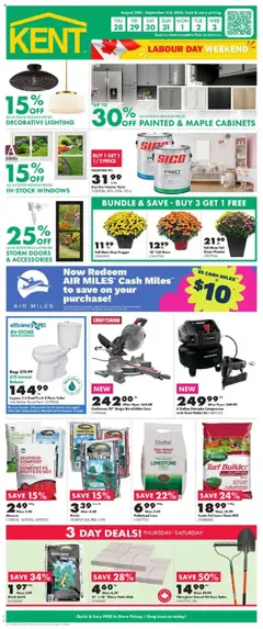 Preview of leaflet Weekly Flyer - PE from shop Kent is valid from Aug 28, 2025
