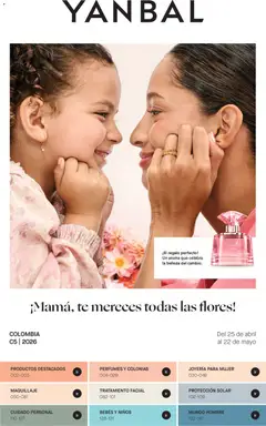  Vista previa del prospecto Yanbal catálogo del almacen Yanbal válida del 25/04/2026 al 22/05/2026