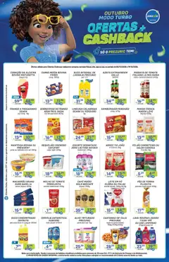 Pré-Visualização do folheto "Encarte Cashback" da loja Prezunic válido a partir de 08/10/2025