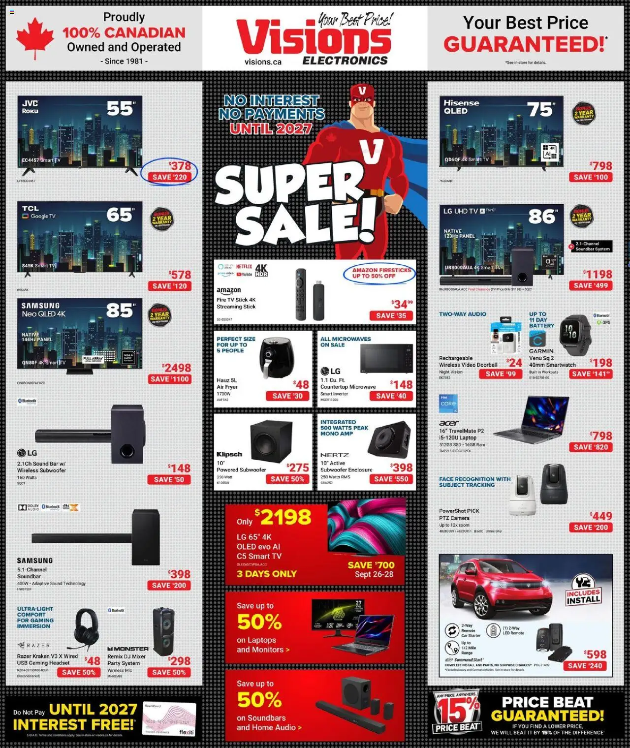 Visions flyer valid from Sep 26, 2025 - page number 1