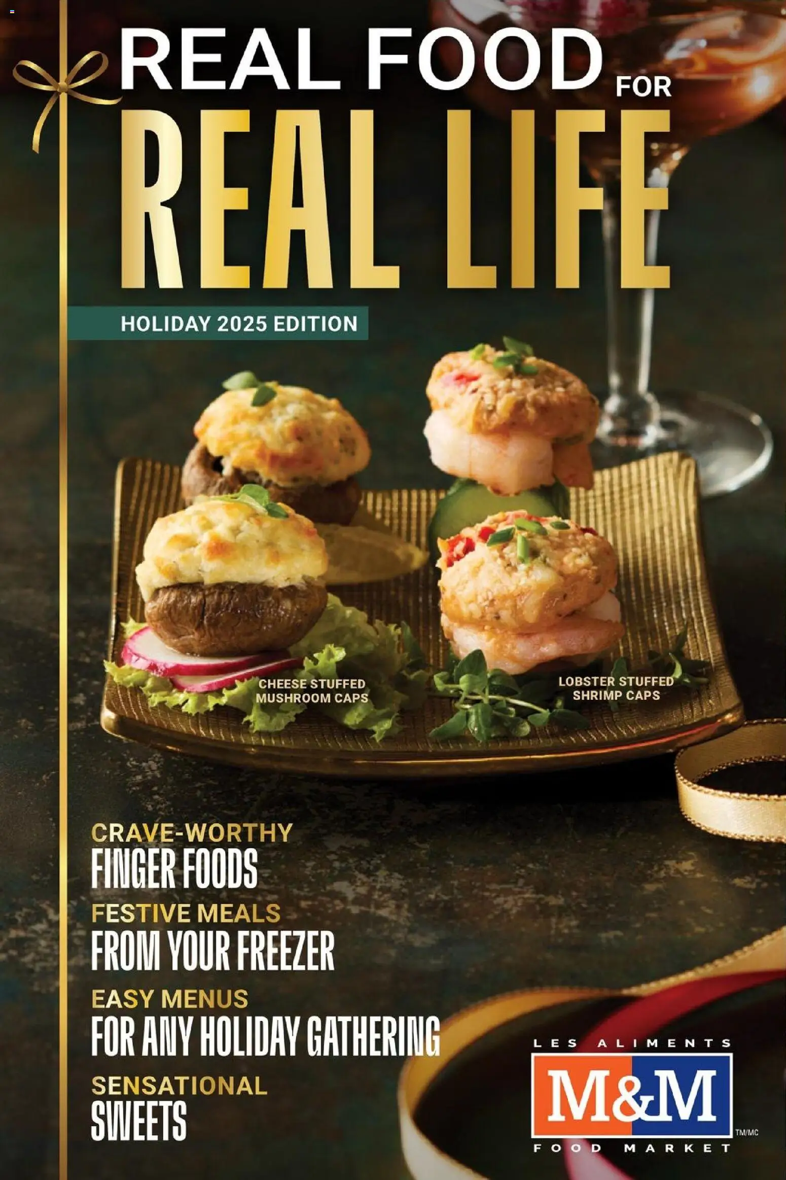Preview of leaflet Meal Guide from shop M&M Food Market is valid from Dec 01, 2025 - Food, Cheese, Shrimp, Freezer