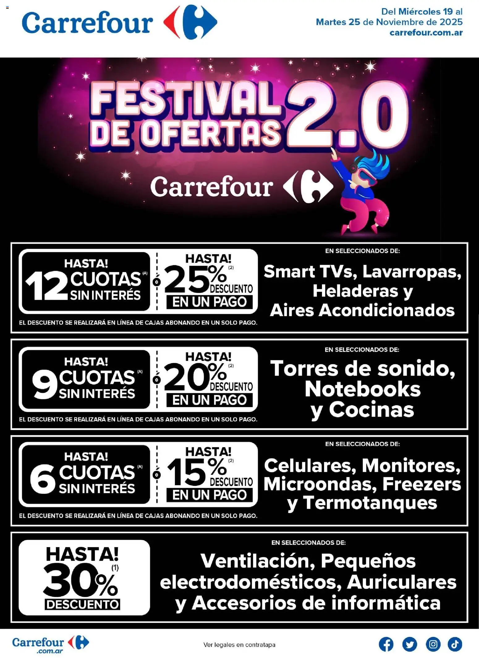 Vista previa del folleto de la tienda Carrefour válido desde el 19/11/2025 