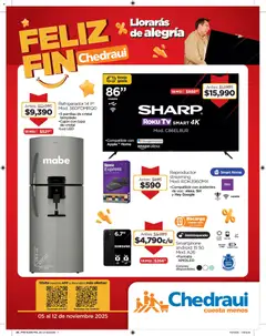 Vista previa las ofertas de la tienda Chedraui - Buen Fin desde el 05/11/2025 | Página: 1
