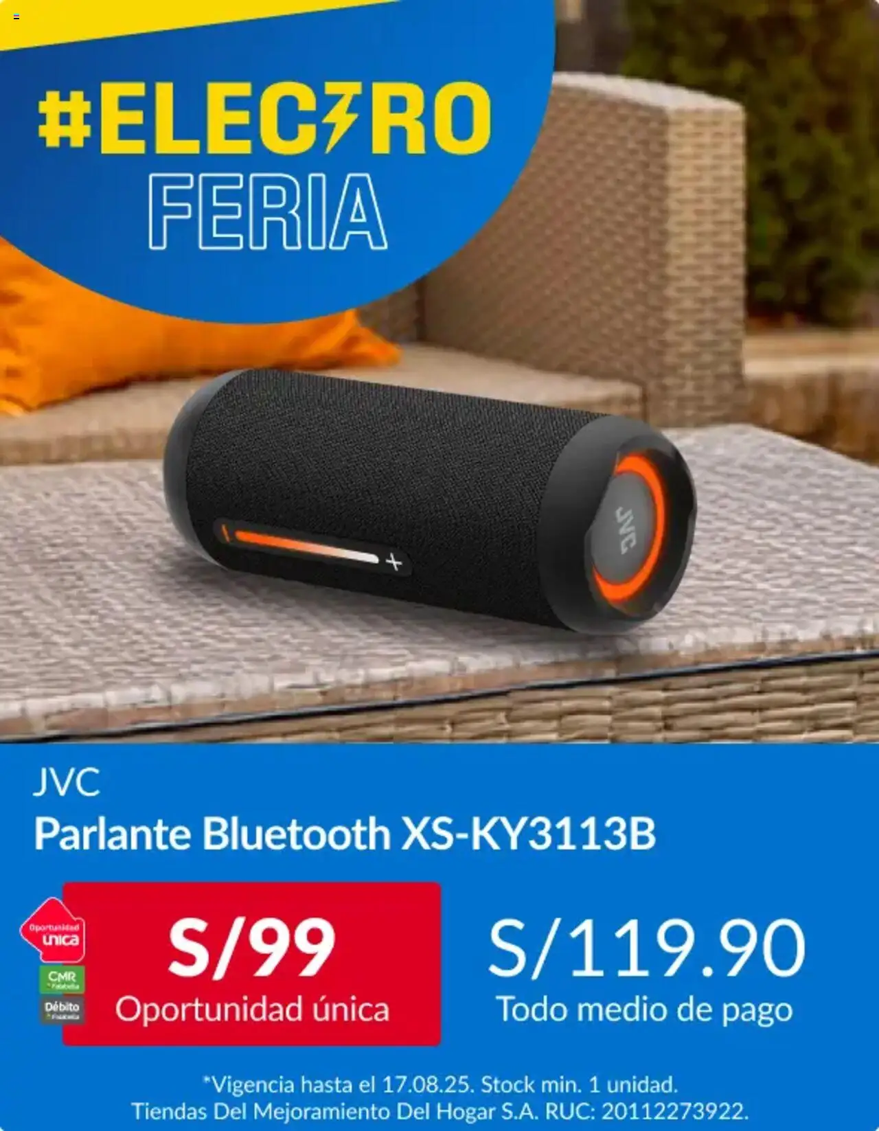 Sodimac Catálogo (11/08/2025 - 17/08/2025) - ofertas de hoy - número de página 1