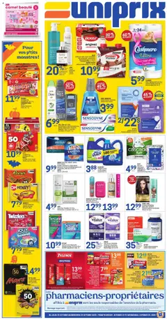 Preview of leaflet Weekly flyer / circulaire from shop Uniprix is valid from Oct 23, 2025