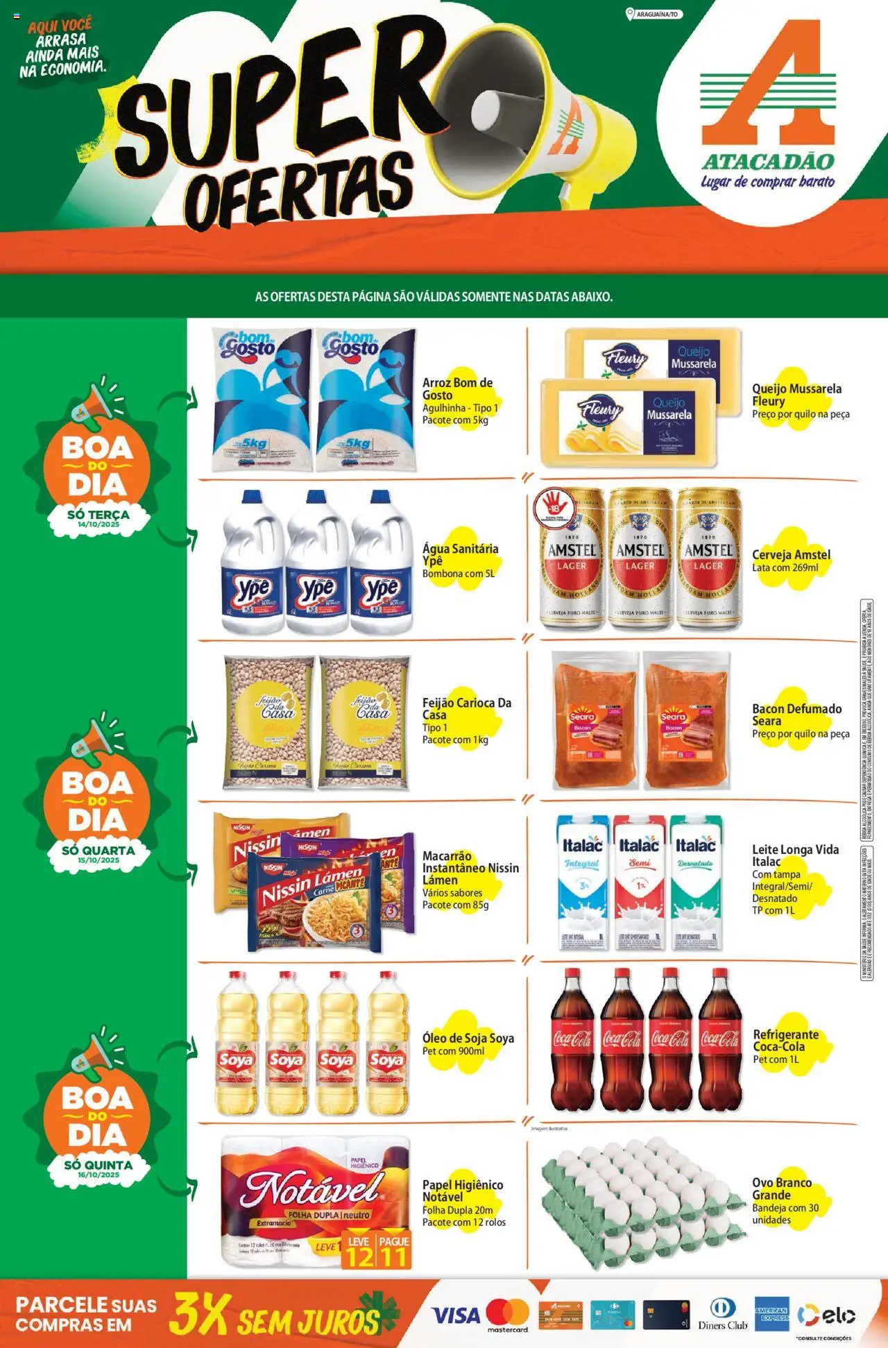 Atacadão folheto "Ofertas - TO" válido a partir de 14/10/2025 - número de página 1