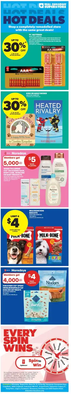 Preview of leaflet Real Canadian Superstore weekly flyer - MB from shop Real Canadian Superstore is valid from Mar 19, 2026