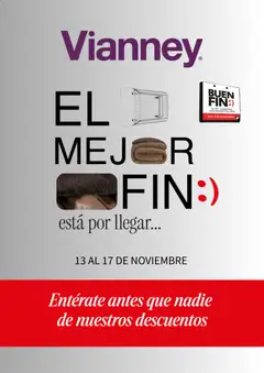 Vista previa las ofertas de la tienda Vianney - Buen Fin aviso desde el 06/11/2025 
