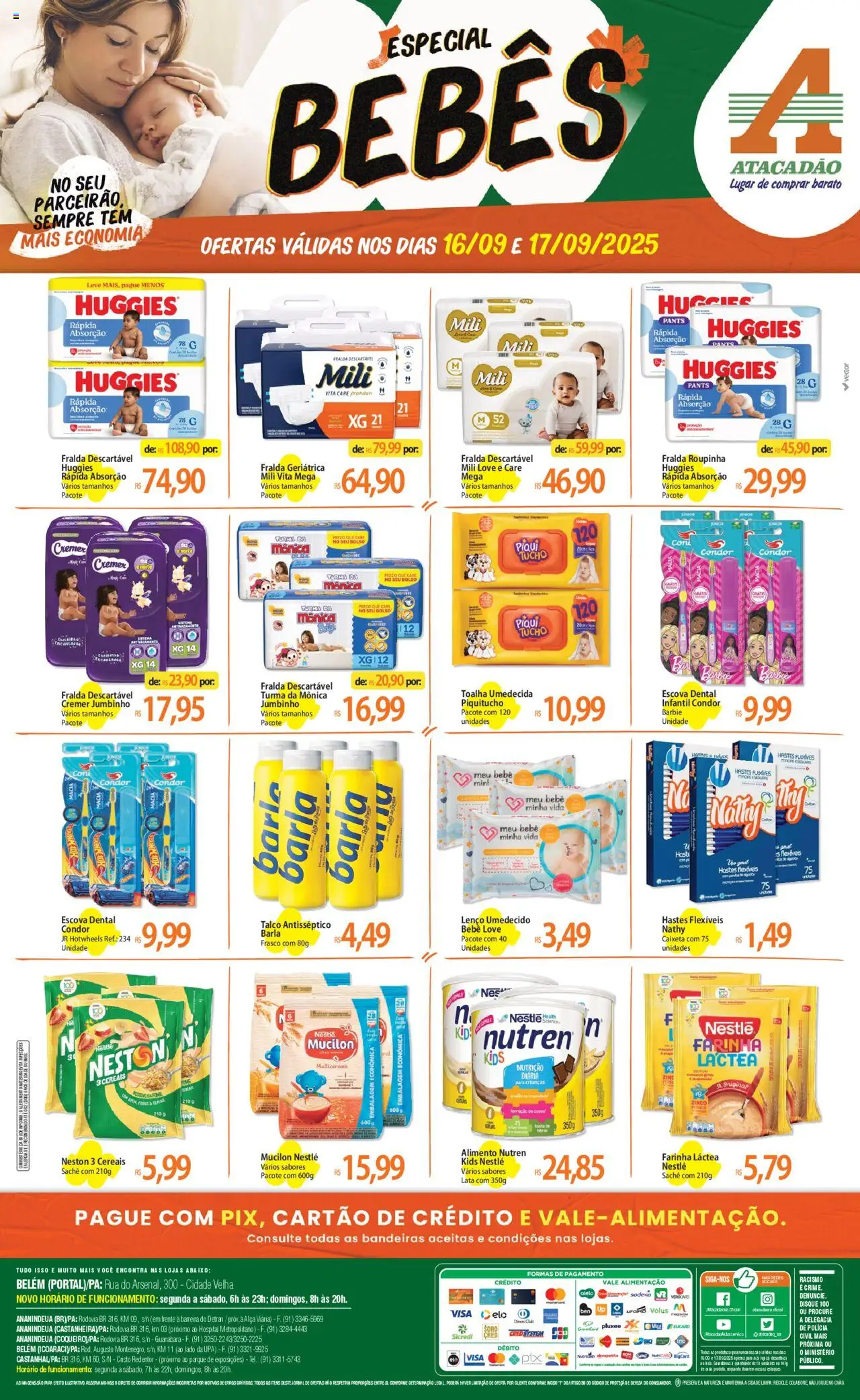 Atacadão folheto "Ofertas - PA" válido a partir de 16/09/2025 - número de página 1