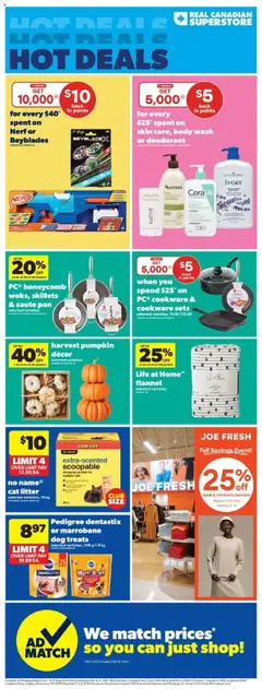 Preview of leaflet Weekly Flyer - NU from shop Real Canadian Superstore is valid from Oct 02, 2025