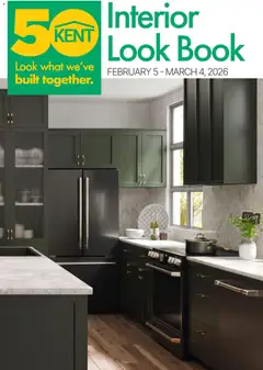 Un aperçu du dépliant Interior Look Book du magasin Kent est valide à partir 5 févr. 2026