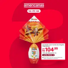 Pré-Visualização do folheto "Lojas Americanas - Ofertas atuais" da loja Lojas Americanas válido a partir de 24/03/2026